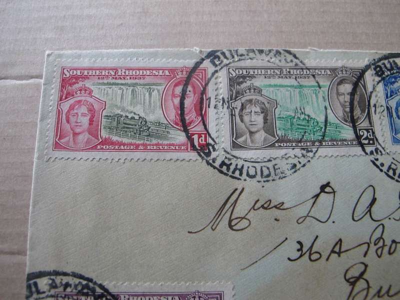 Southern Rhodesia - 1937 Coronation of King George VI FDC